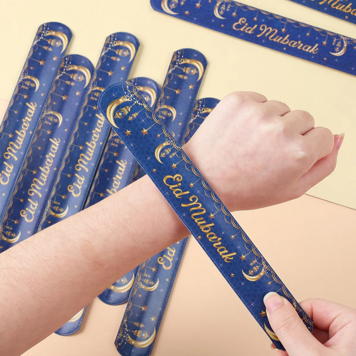Eid Mubarak Slap Bracelet