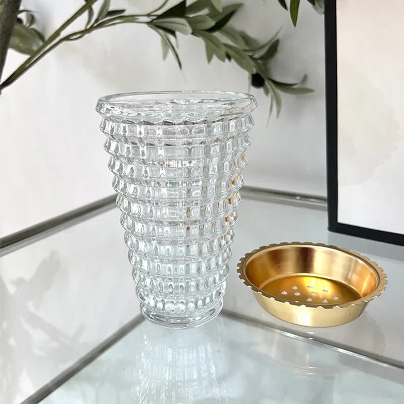 Decorative Glass Incense Burner