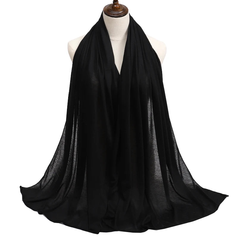 Soft Modal Jersey Hijab Scarf
