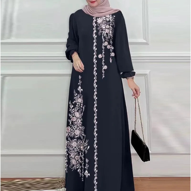 Women's Printed Occasion Abaya