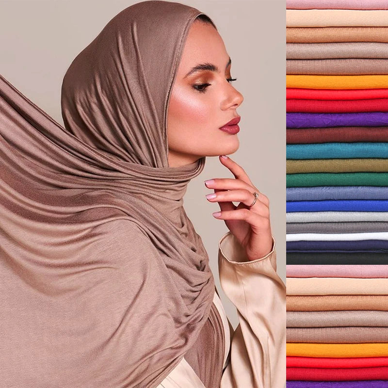 Soft Modal Jersey Hijab Scarf