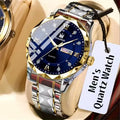 Men's Quartz Watch with Stainless Steel Bracelet