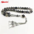 Black Agate Tasbih Prayer Beads