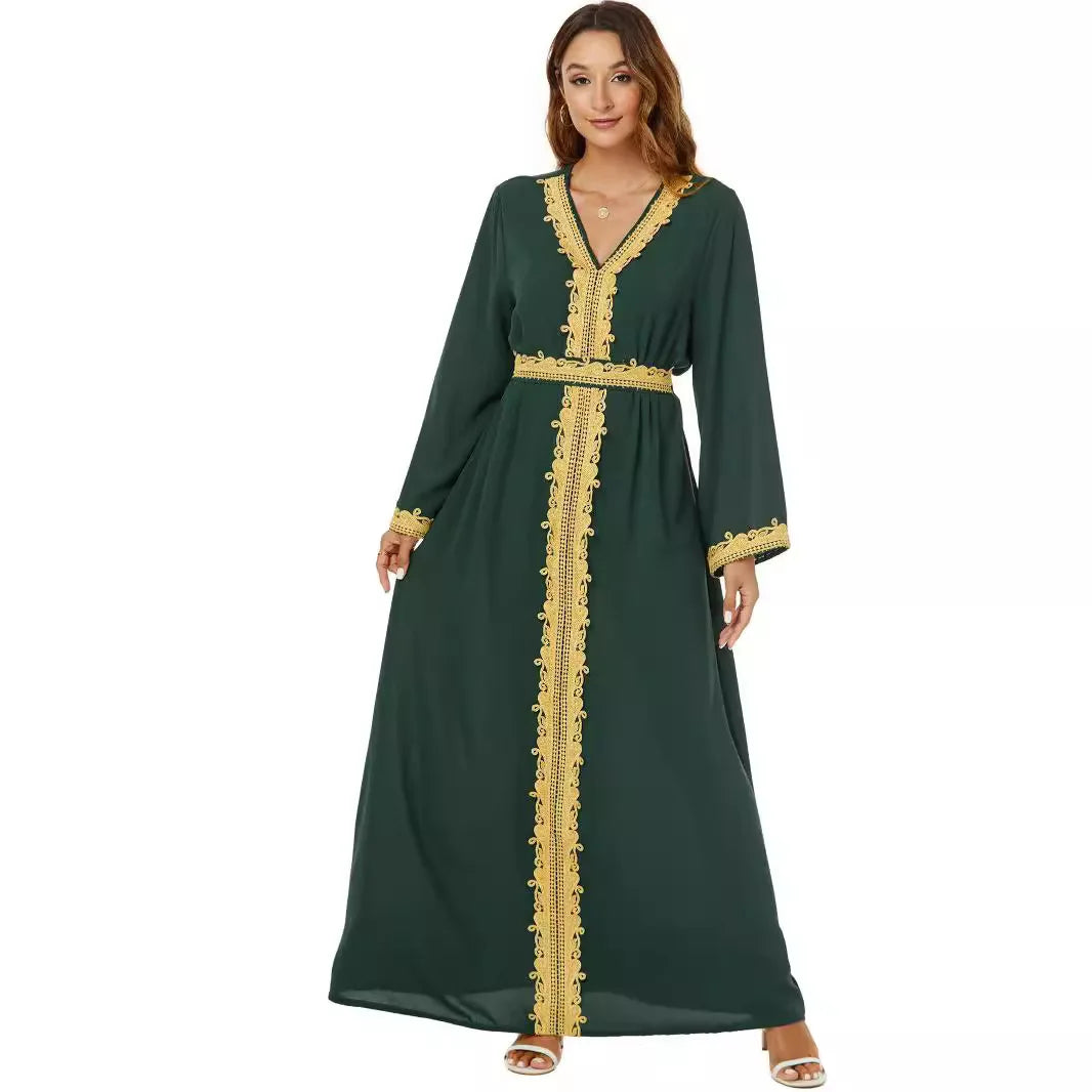 Women's Belted Occasion Abaya