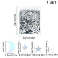 Crescent & Star Glitter Confetti