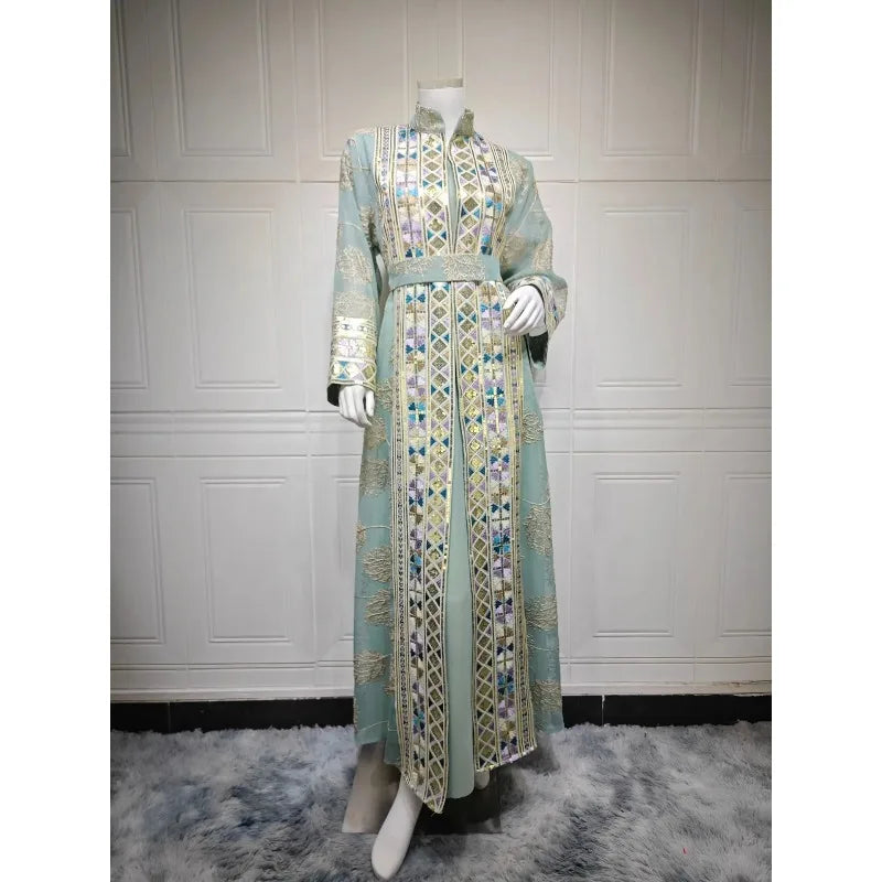 Women's Two-Piece Occasion Abaya Set