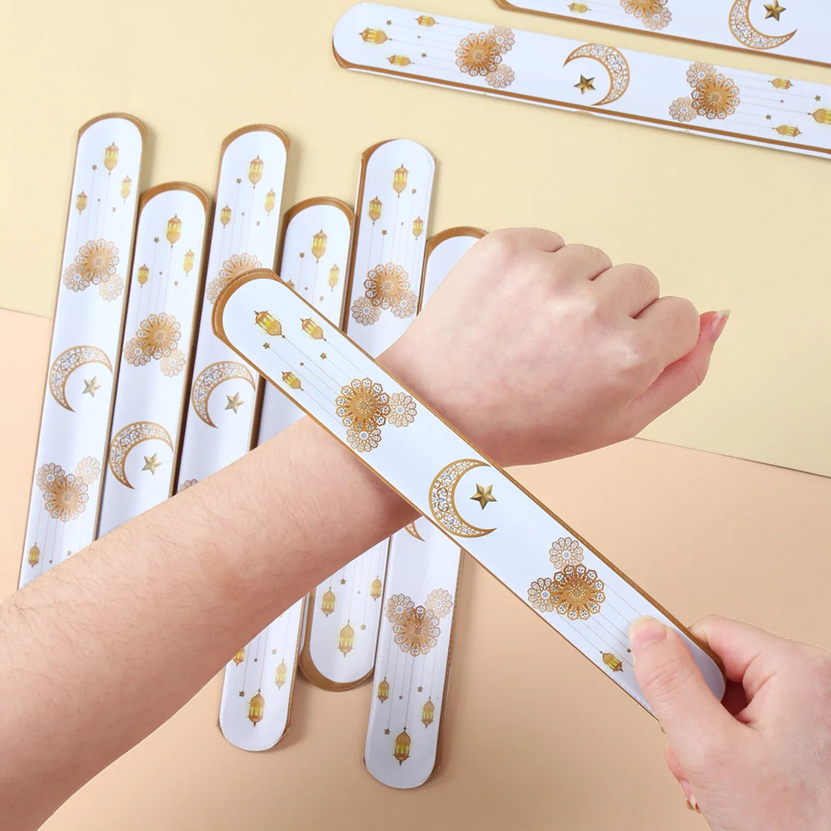 Eid Mubarak Slap Bracelet