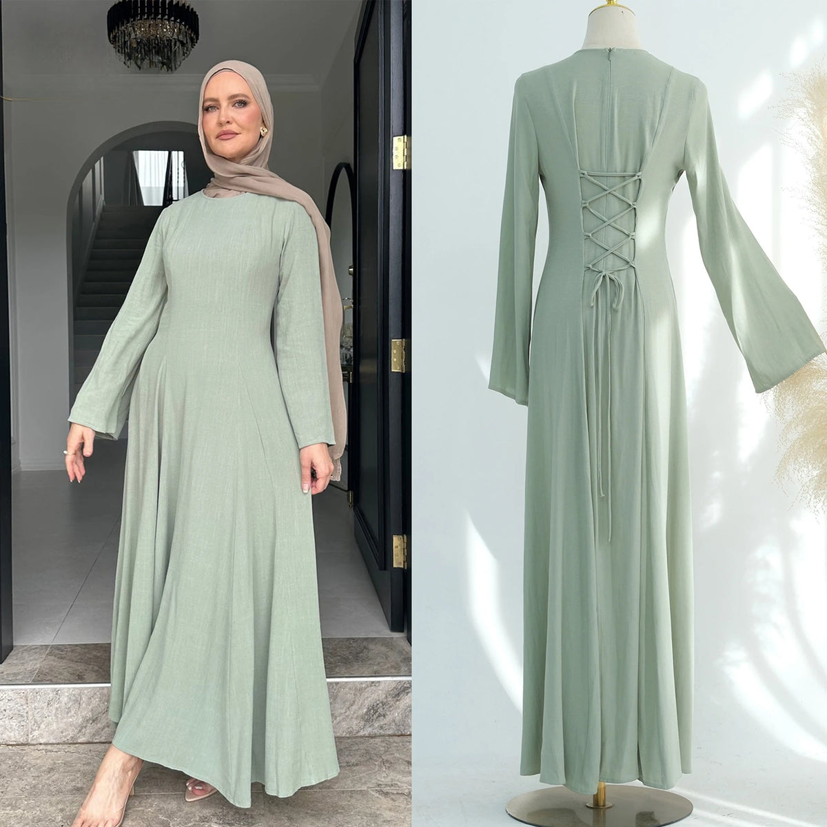 Women's Modest Long Abaya