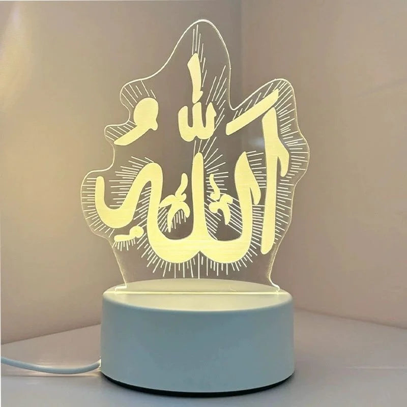 Ramadan & Eid Acrylic LED Night Light