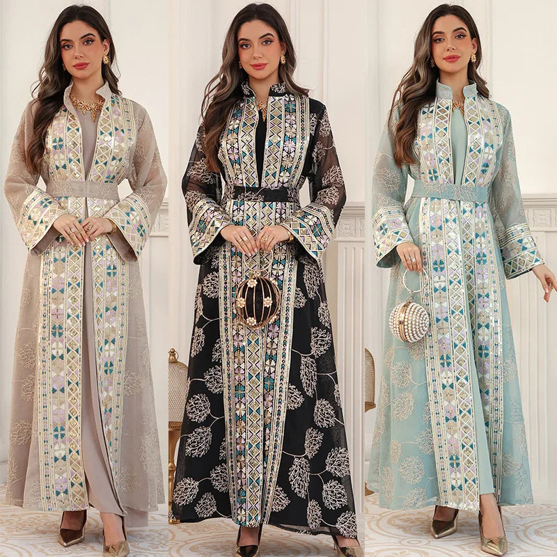 Women's Two-Piece Occasion Abaya Set