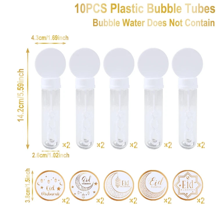 Eid Mubarak Bubble Wand Party Favor