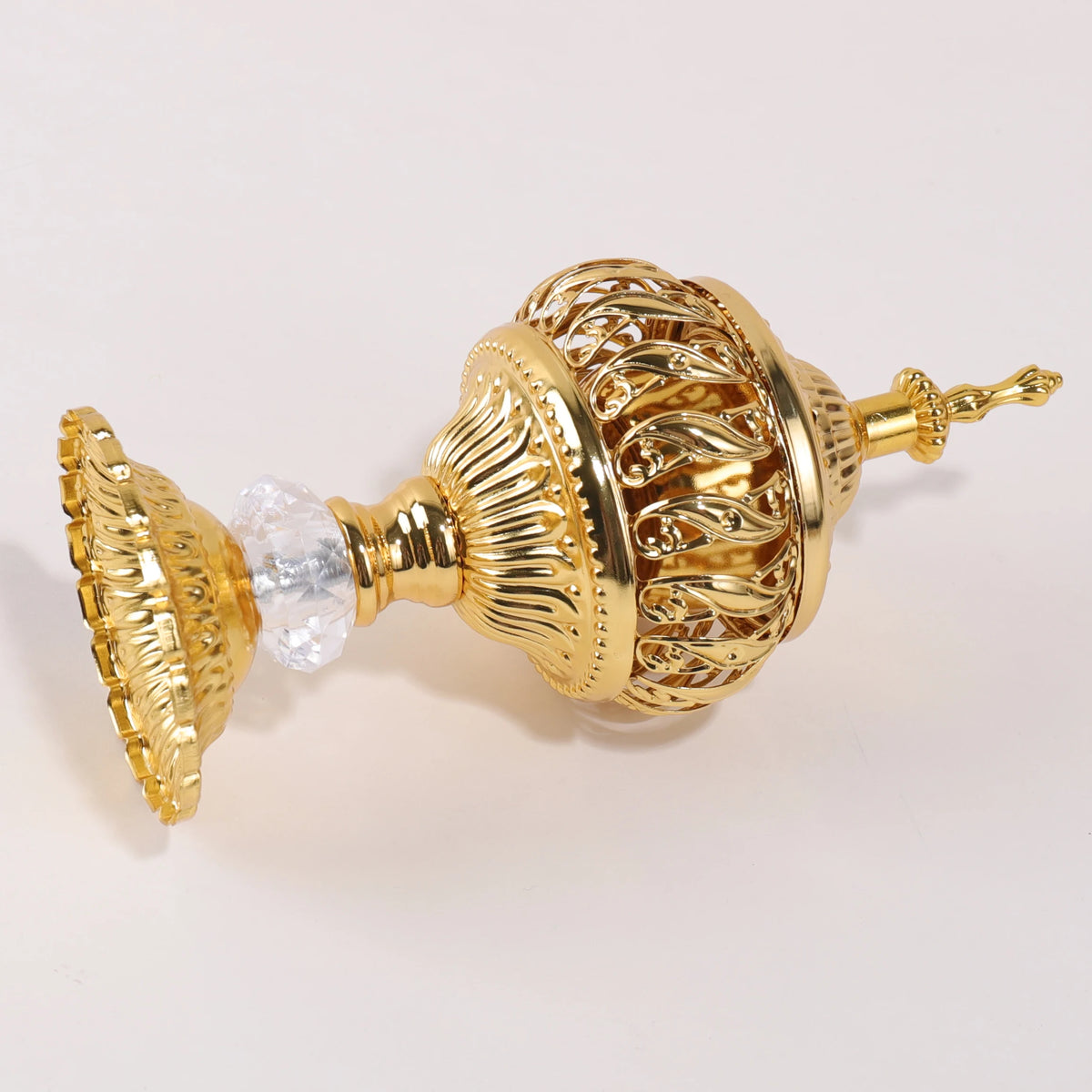 Gold-Tone Tower Incense Burner