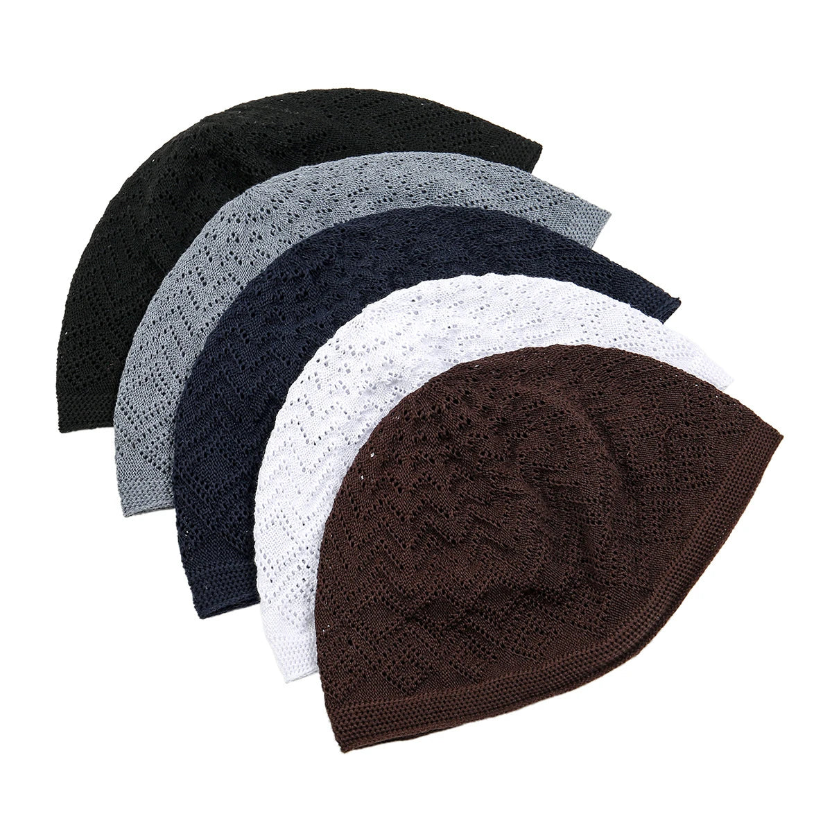 Men's Stretch Knit Kufi Prayer Cap