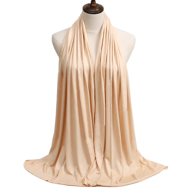 Soft Modal Jersey Hijab Scarf