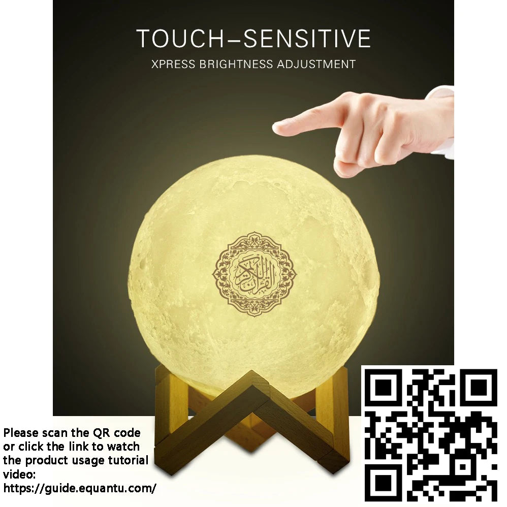 Quran & Azan Bluetooth Night-Light Speaker