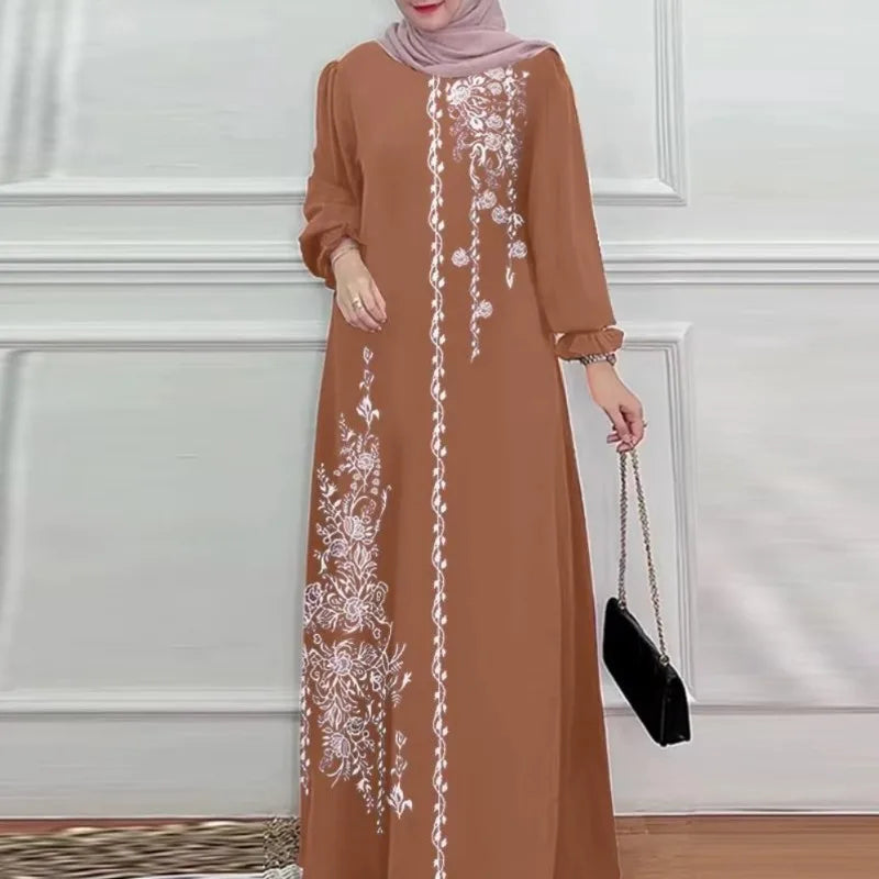Women's Printed Occasion Abaya