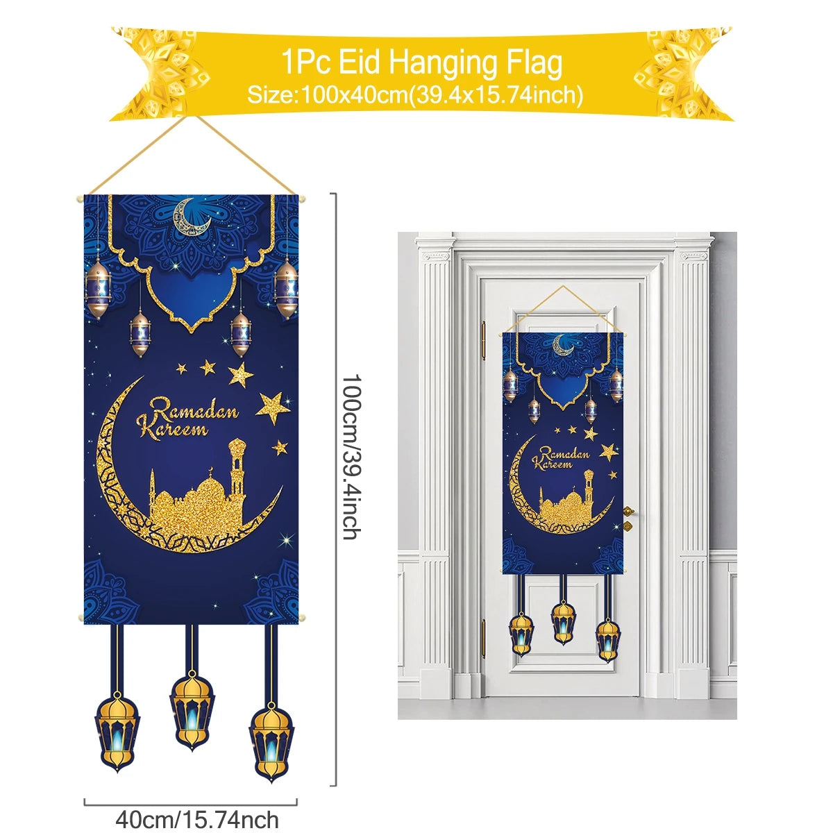 Ramadan & Eid Hanging Banners