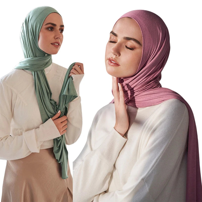 Soft Modal Jersey Hijab Scarf