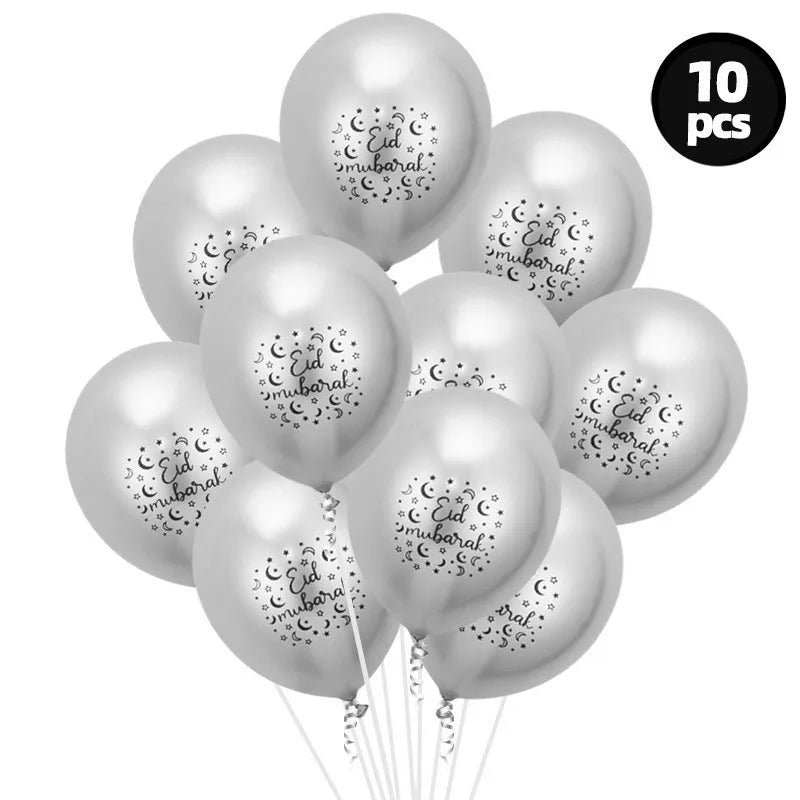 Eid Mubarak Balloon Decorations