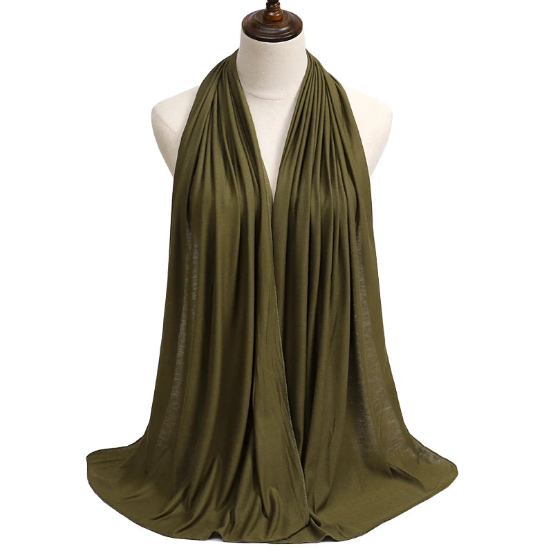 Soft Modal Jersey Hijab Scarf