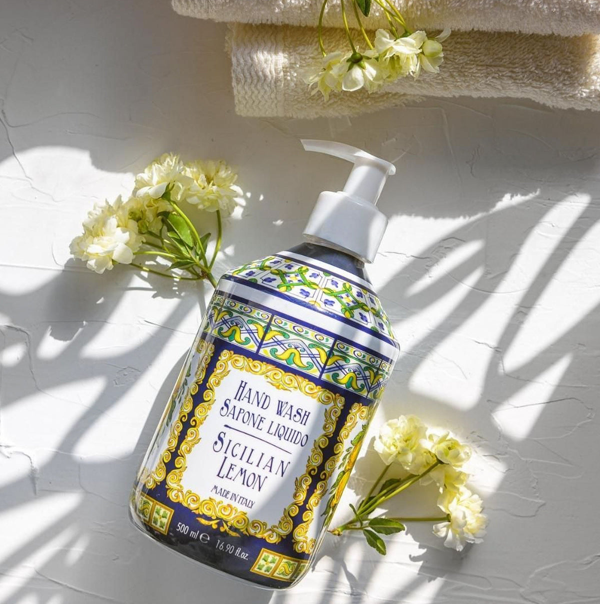 Le Maioliche Sicilian Lemon Liquid Hand Soap 500 ml