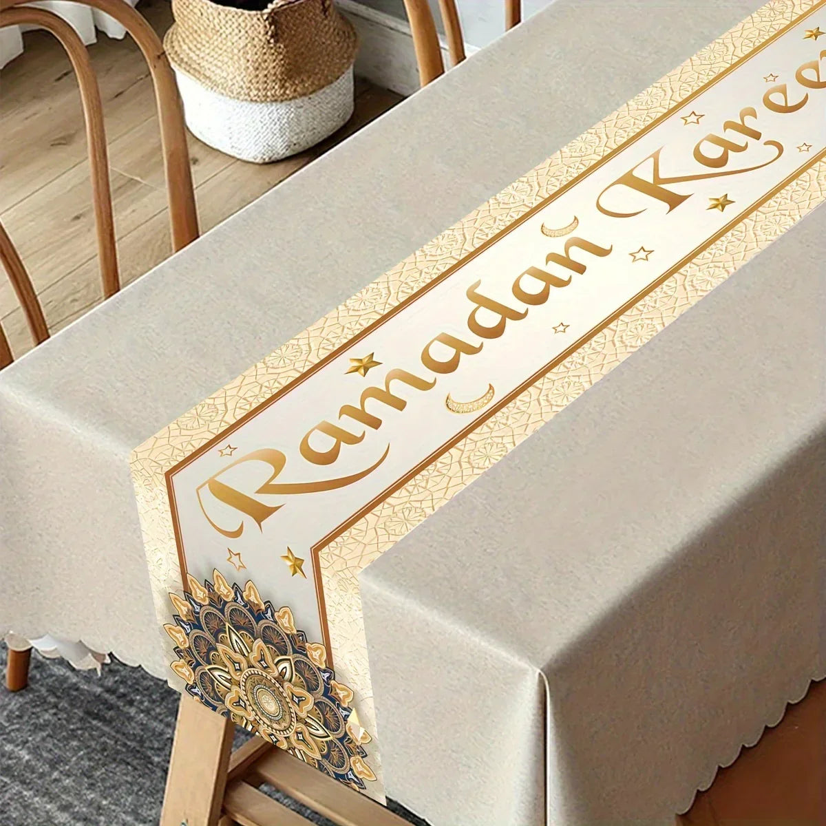 Table Flag - Polyester Ramadan 35x180CM