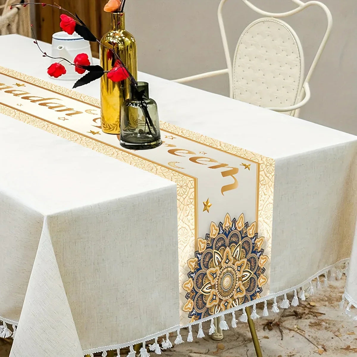 Table Flag - Polyester Ramadan 35x180CM