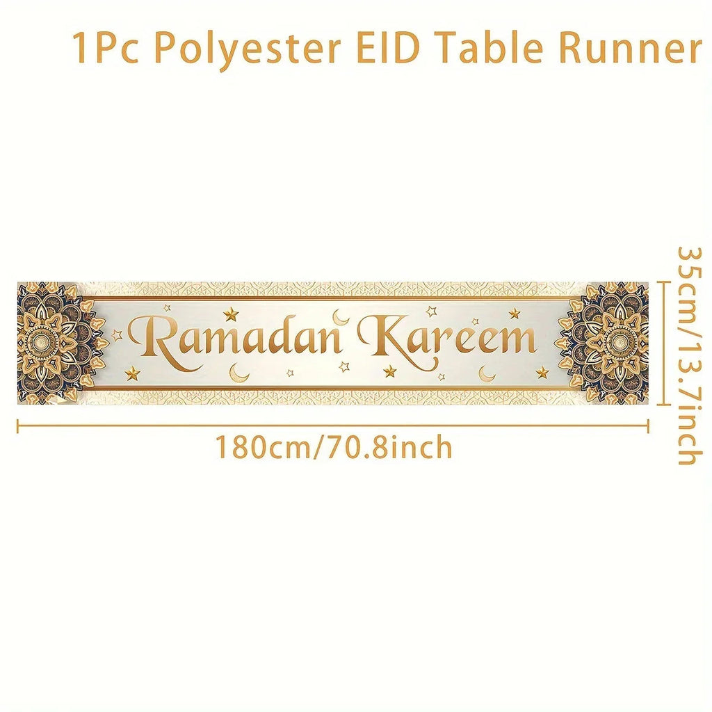 Table Flag - Polyester Ramadan 35x180CM