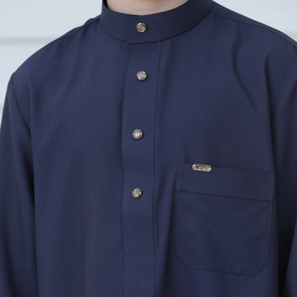 Boys Button-Front Thobe(MKB011)