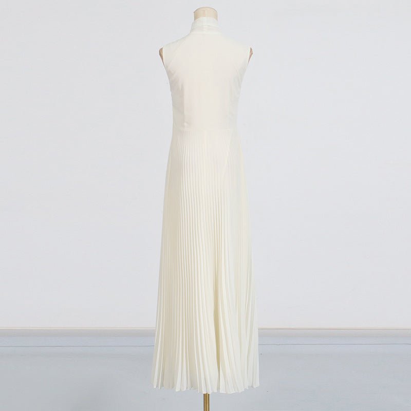 Crystal Embellished Jacket & Pleated Inner Dress Set (MS305)