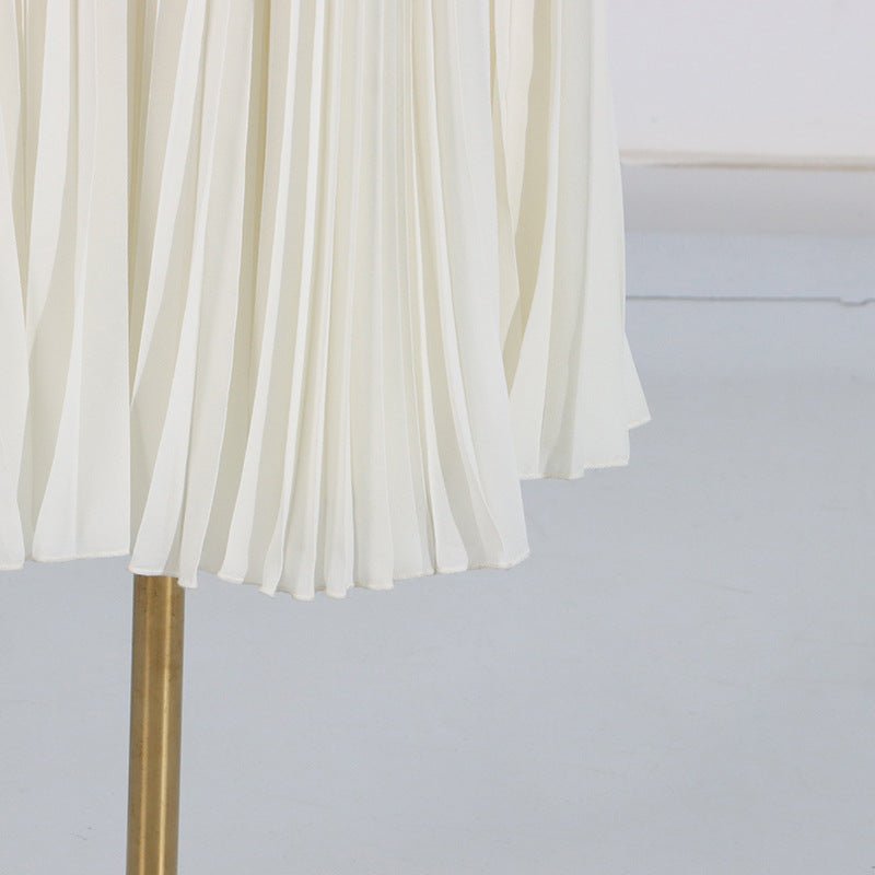 Crystal Embellished Jacket & Pleated Inner Dress Set (MS305)