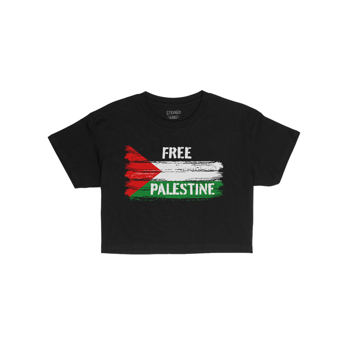 Free Palestine Crop Top