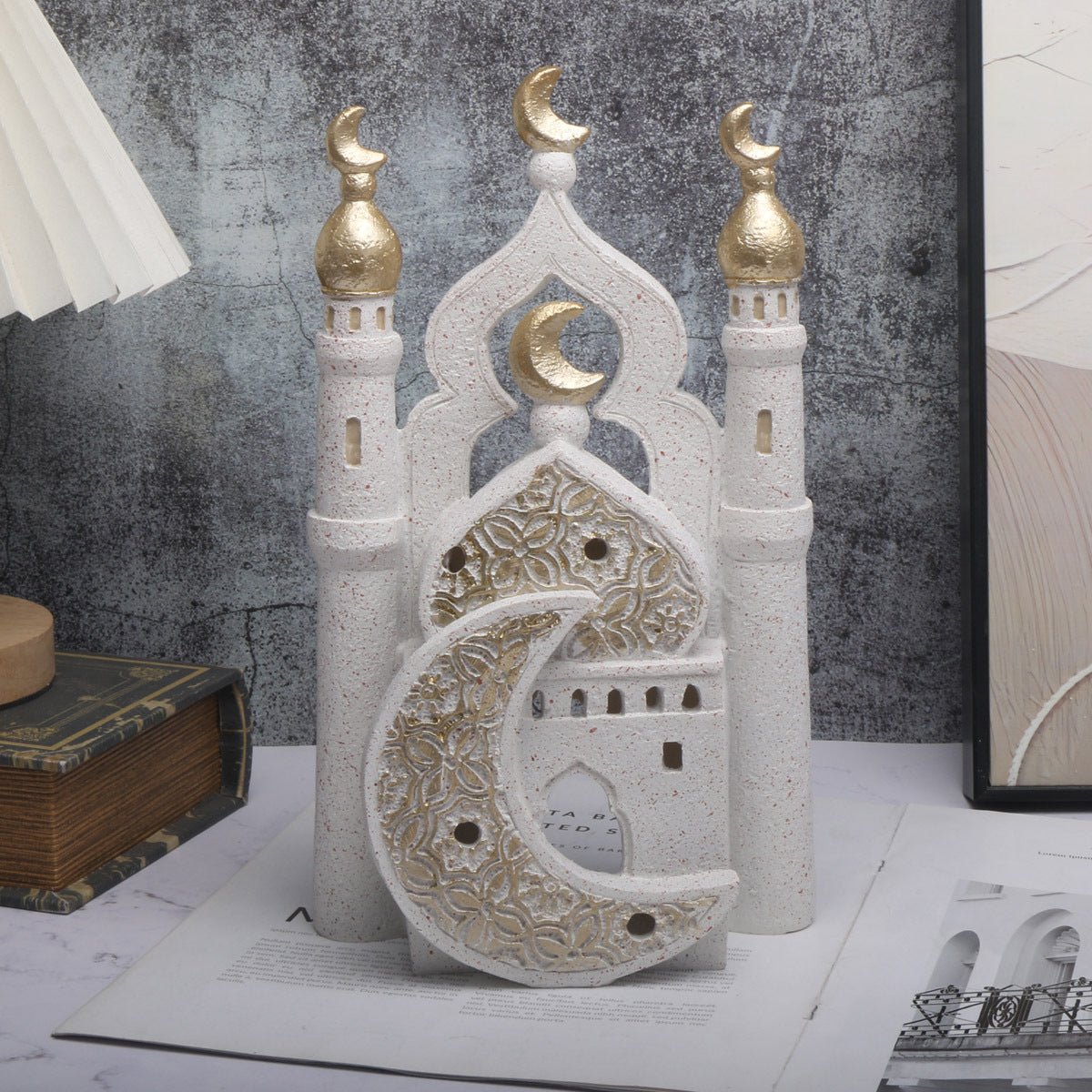 Islamic Mosque Resin Decorative Ornament  (MAC396)