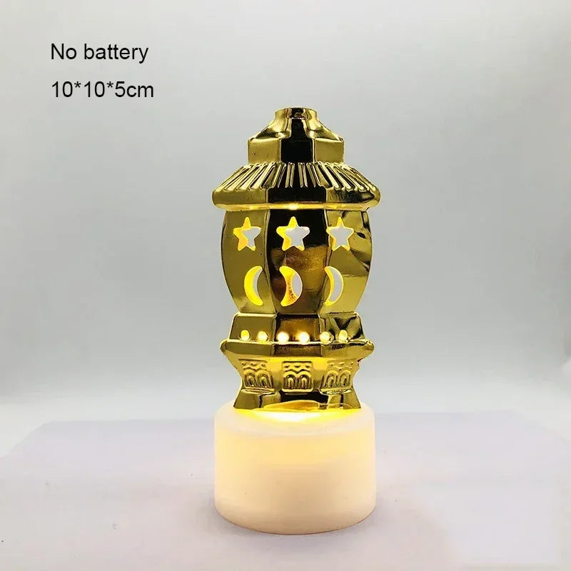 Ornament - LED Iron Candle Ramadan