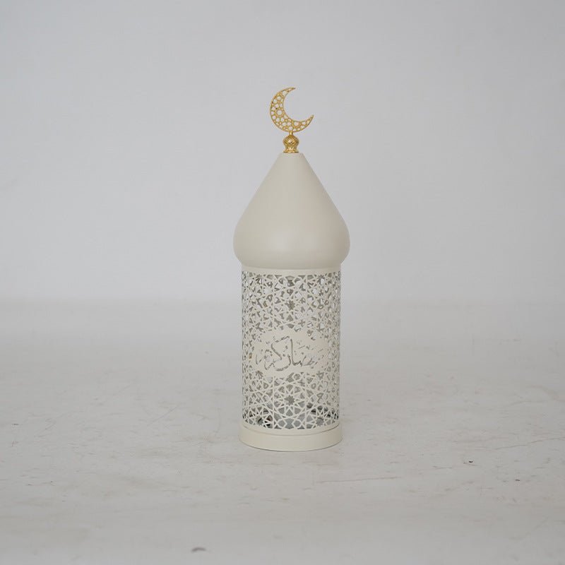Ramadan Eid Candle Lantern Metal Craft Decorative Light (MAC380)