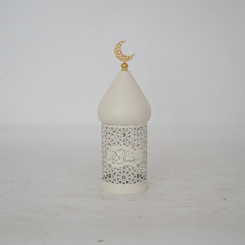 Ramadan Eid Candle Lantern Metal Craft Decorative Light (MAC380)
