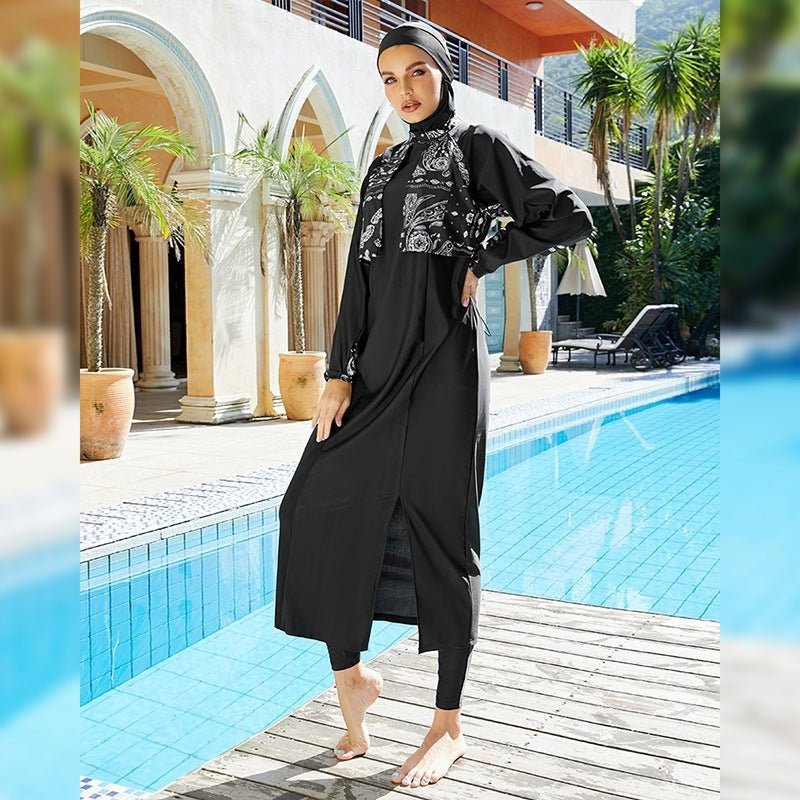 Modest Swimwear Full Coverage, Modest Swimwear Hijab (MB019)